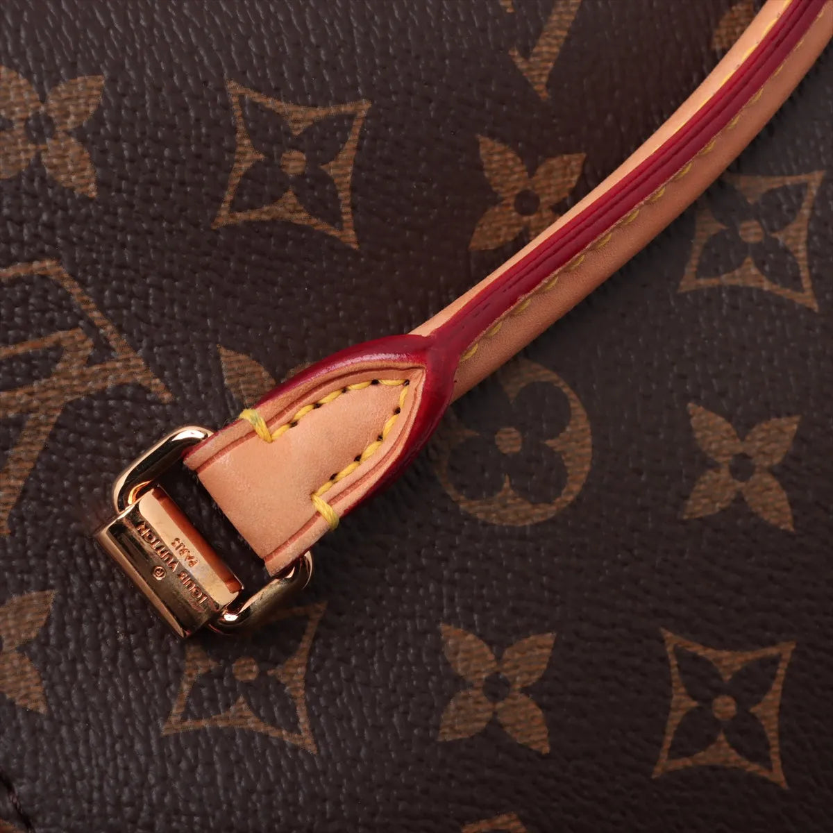Louis Vuitton Monogram Pallas Handbag Brown