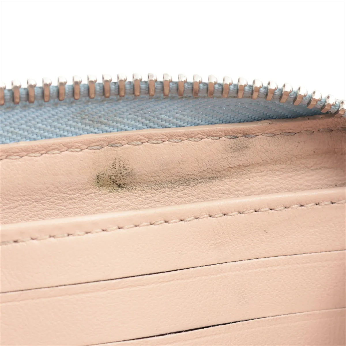 Louis Vuitton Monogram Mahina Zippy Wallet Blue