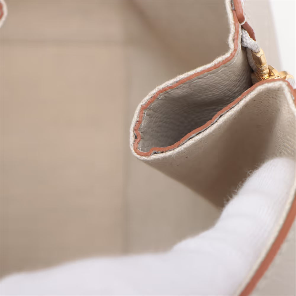 Loewe Hammock Small Leather Two-Way Handbag Beige