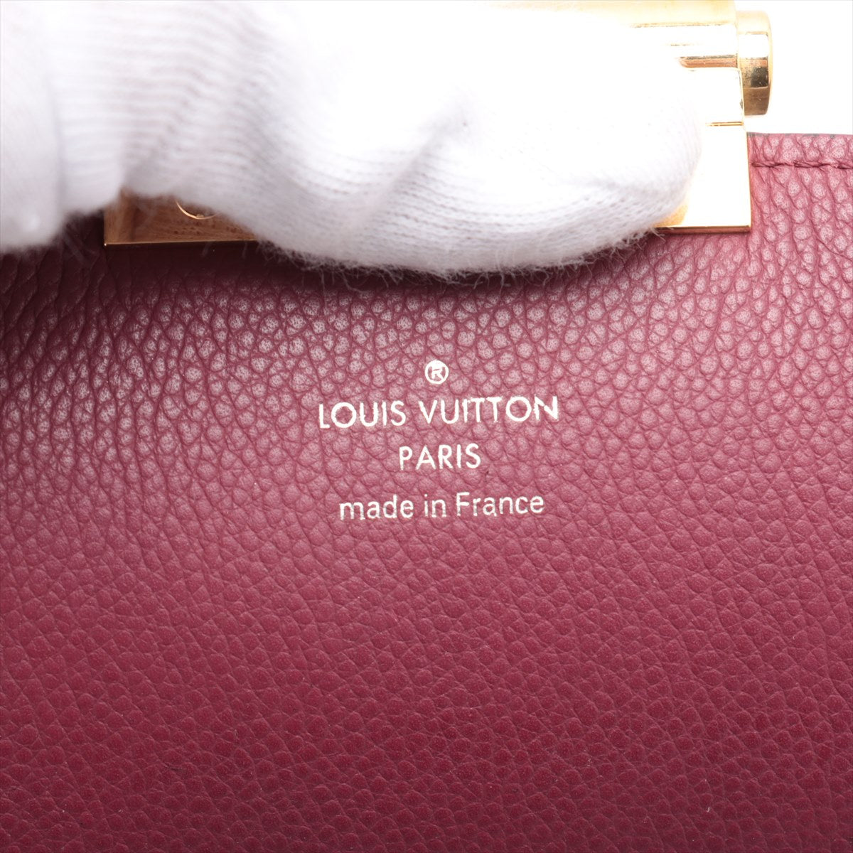 Louis Vuitton Monogram Olympe Handbag Purple