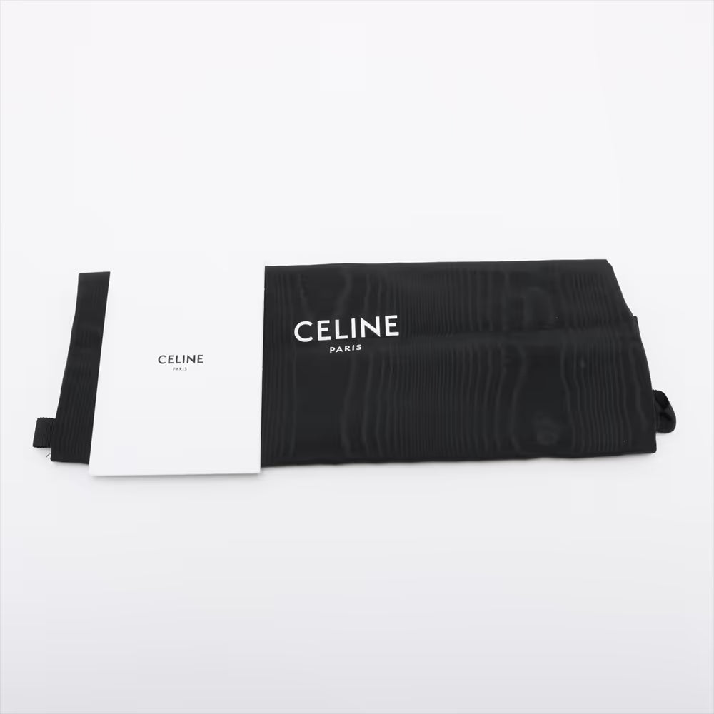 Celine Luggage Nano Shopper Leather Two-Way Handbag Black