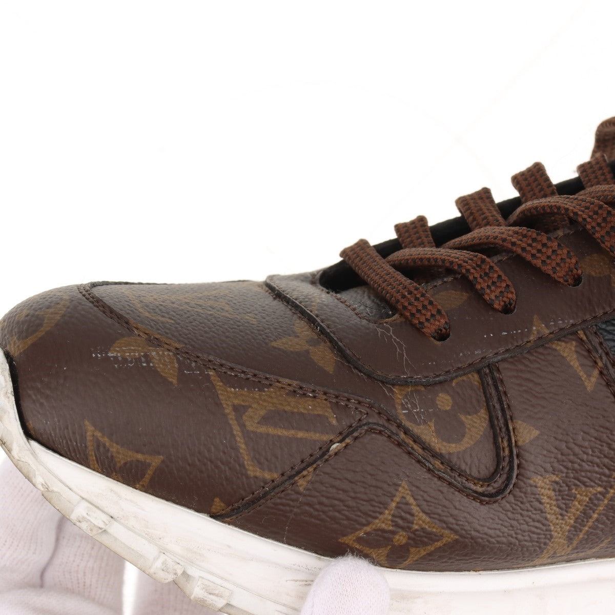 Louis Vuitton Monogram Run Away Sneaker Macassar