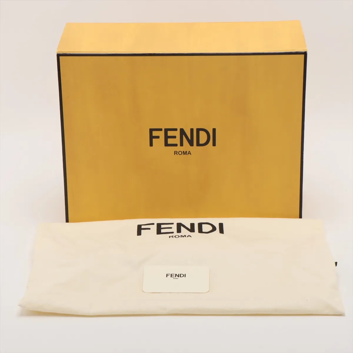 Fendi Mini Peekaboo Leather Studs Two-Way Handbag Pink