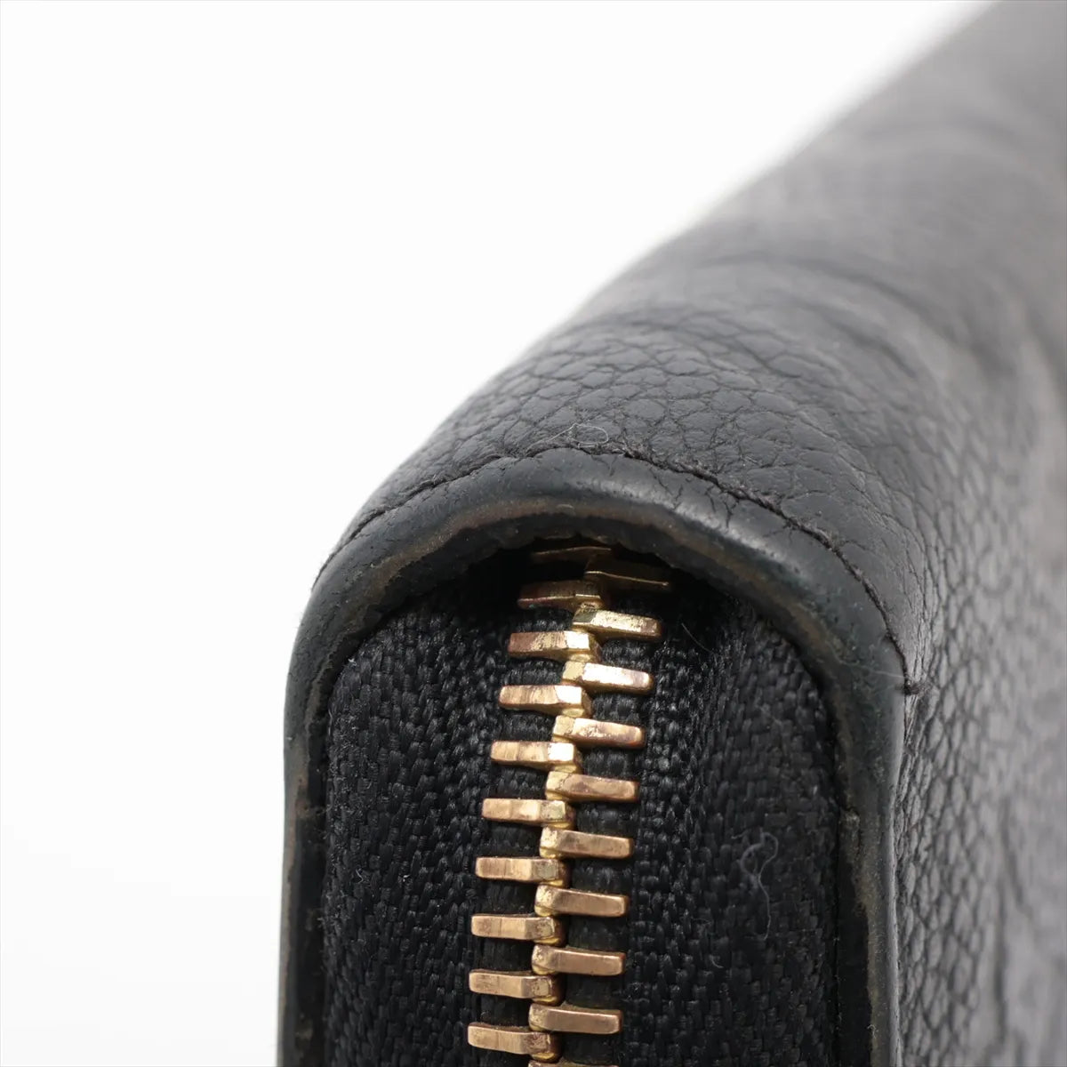 Louis Vuitton Monogram Empreinte Zippy Wallet Black