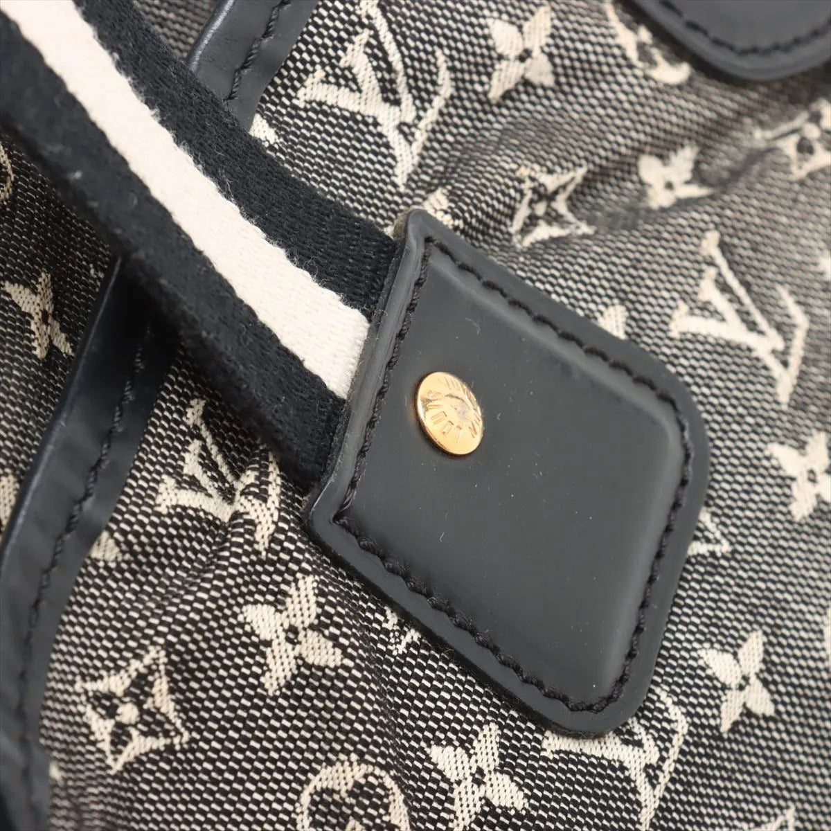 Louis Vuitton Monogram Mini Lin Mary Kate Cabas Bag Gray