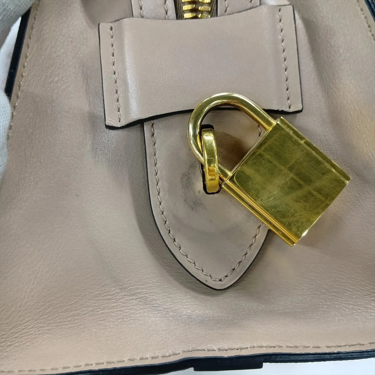 Prada Saffiano Leather Handbag Beige
