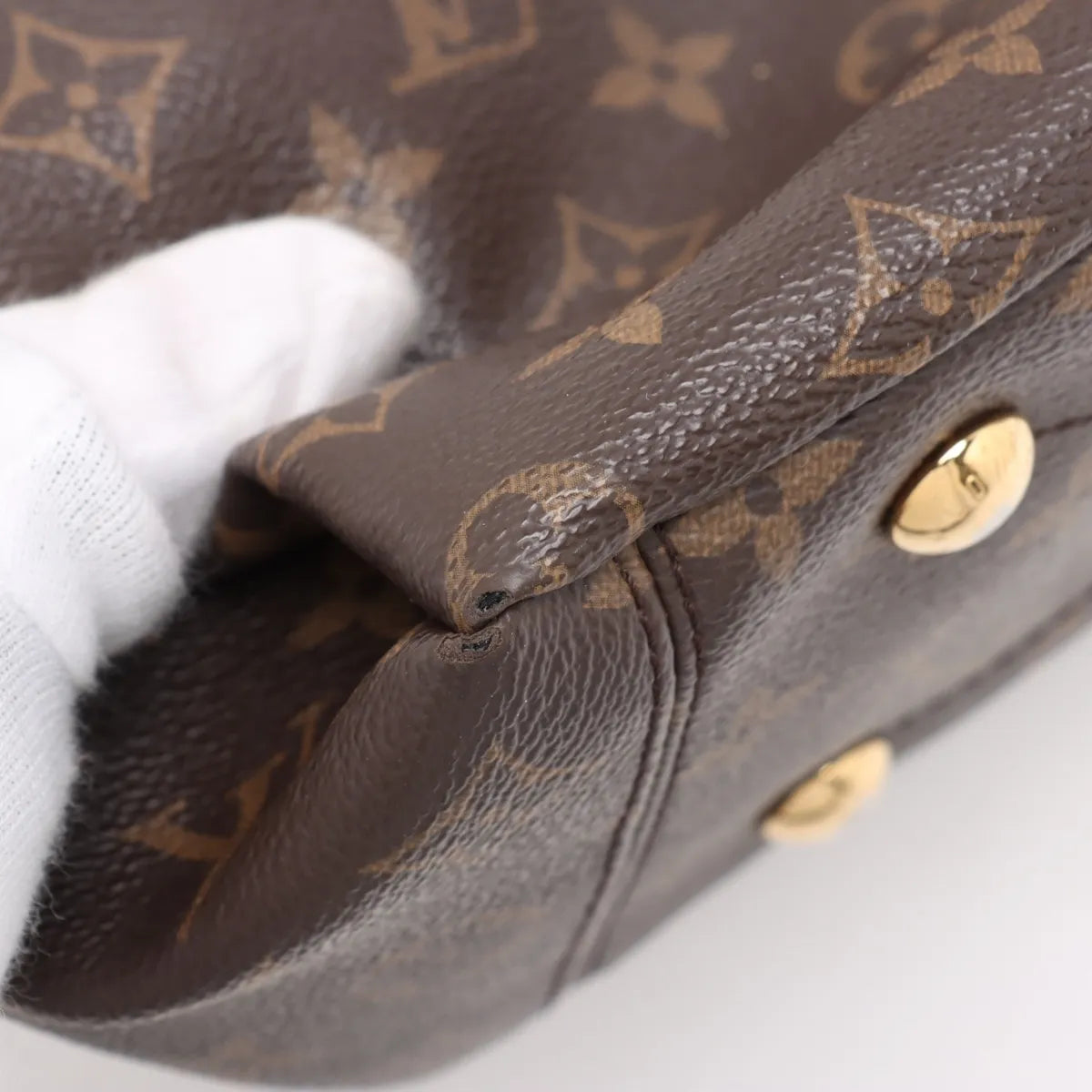 Louis Vuitton Monogram Pallas Brown x Purple