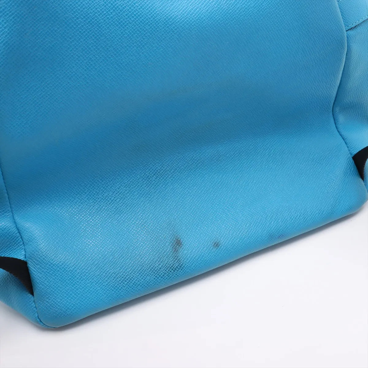 Louis Vuitton Monogram Taigarama Discovery Backpack Light Blue