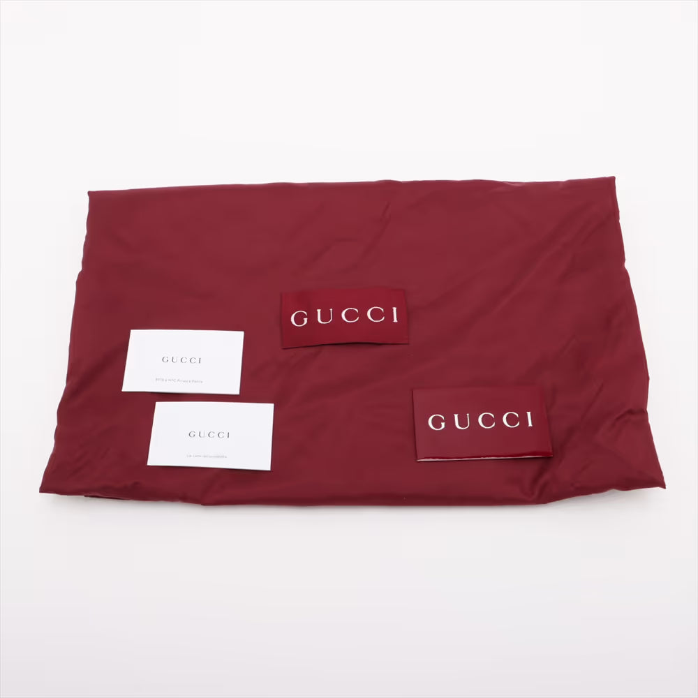 Gucci Jackie Leather Shoulder Bag Black