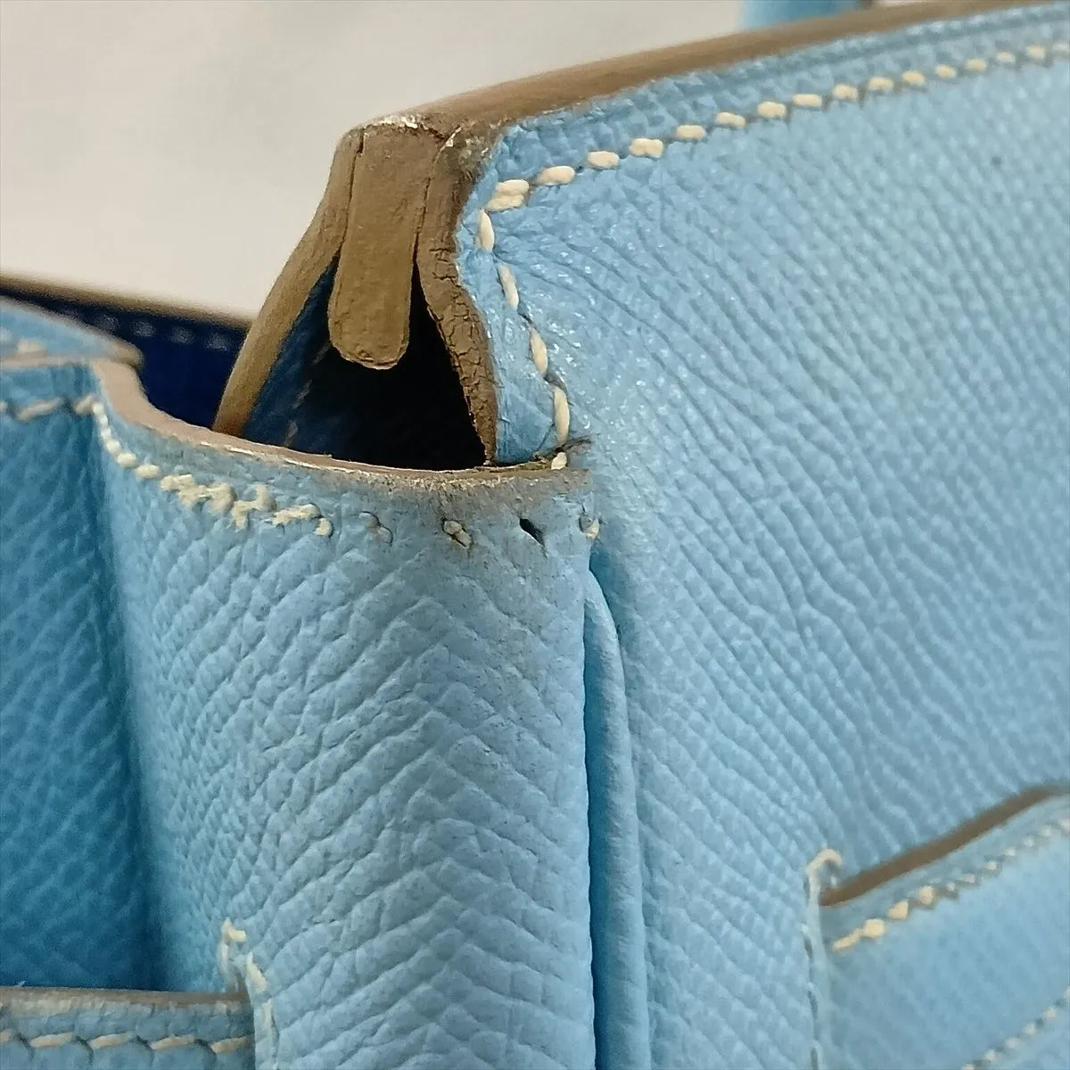 Hermes Candy Birkin 35 Veau Epsom Celeste x Mykonos