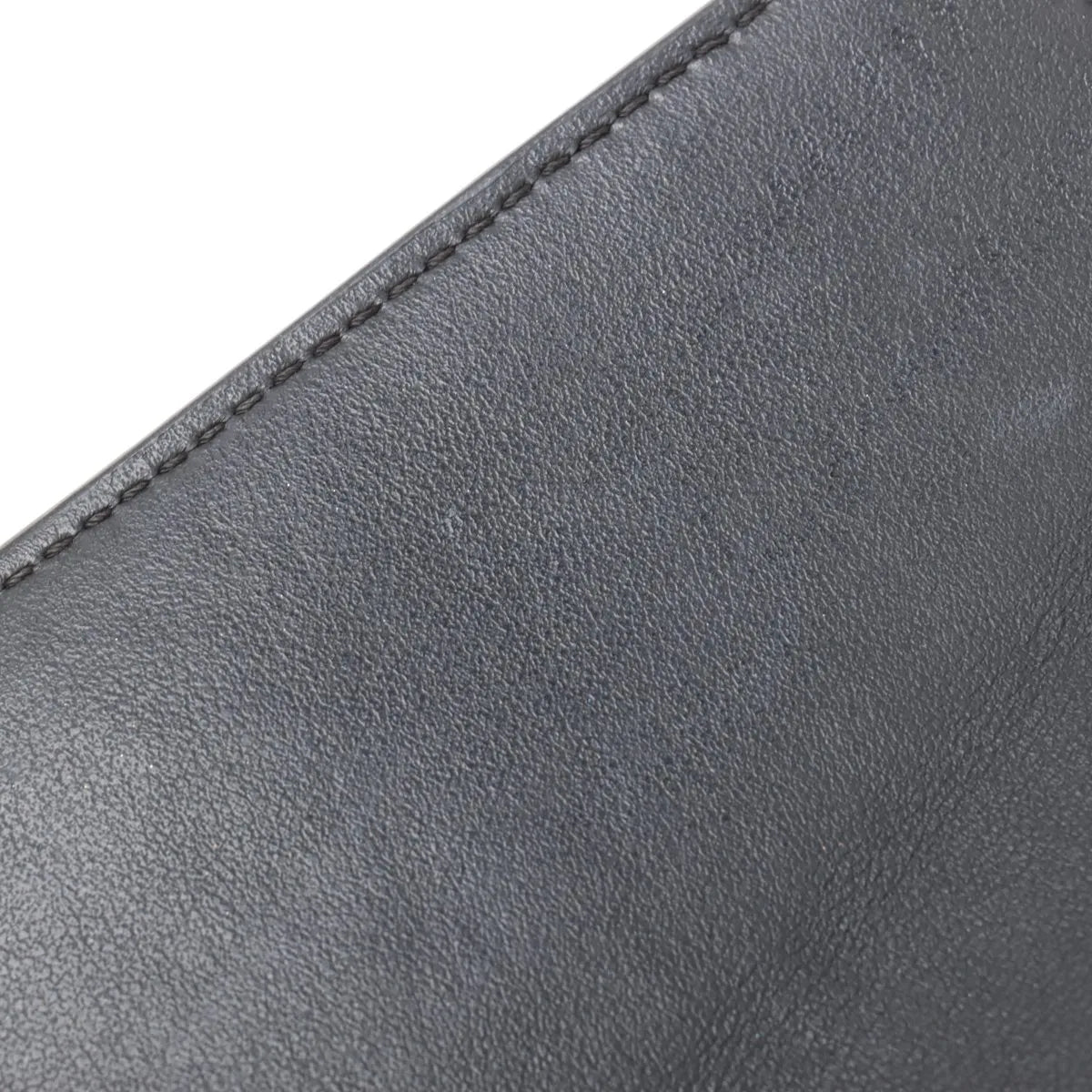 Fendi Leather Wallet on Chain Black
