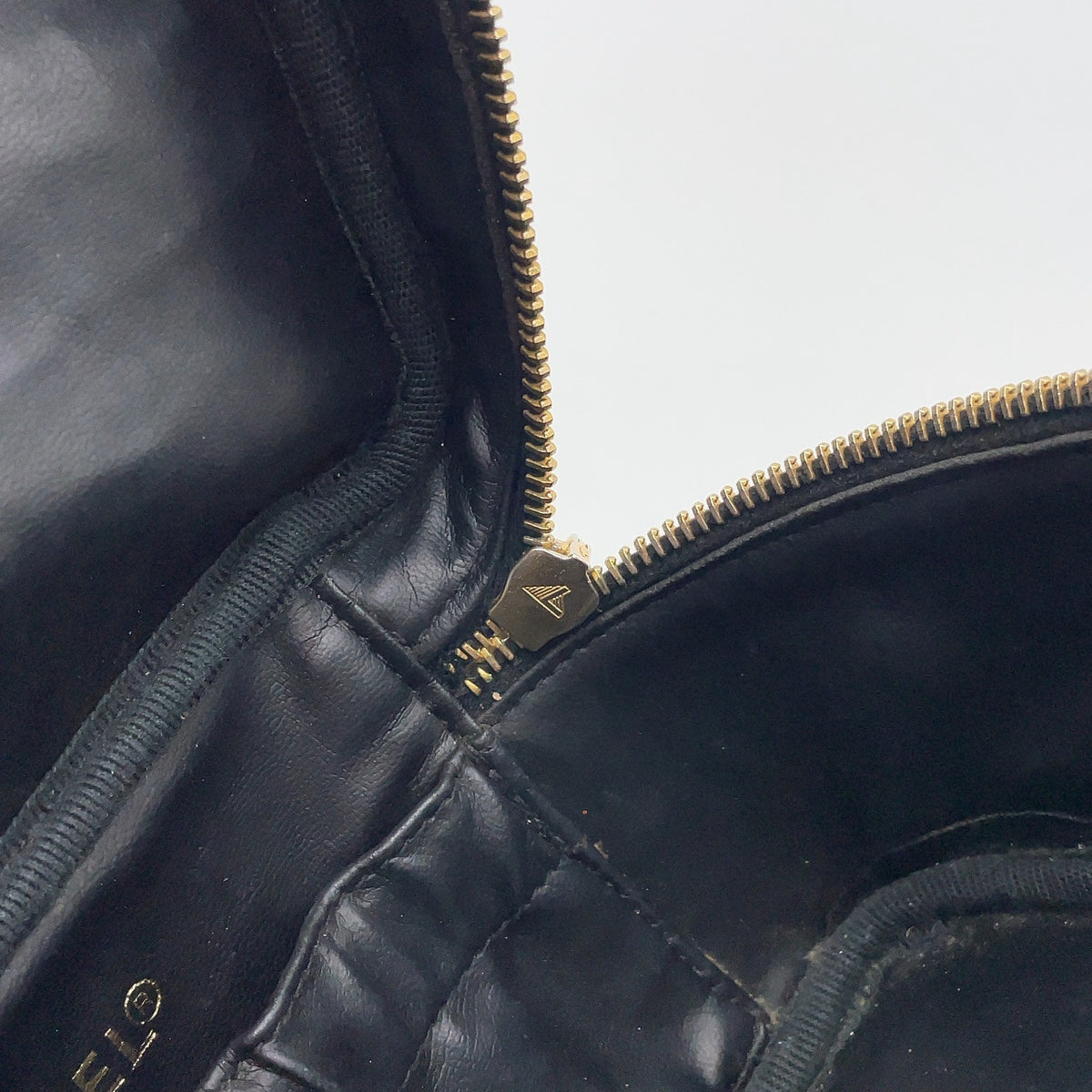 Chanel CC Logo Caviar Leather Vanity Bag Black