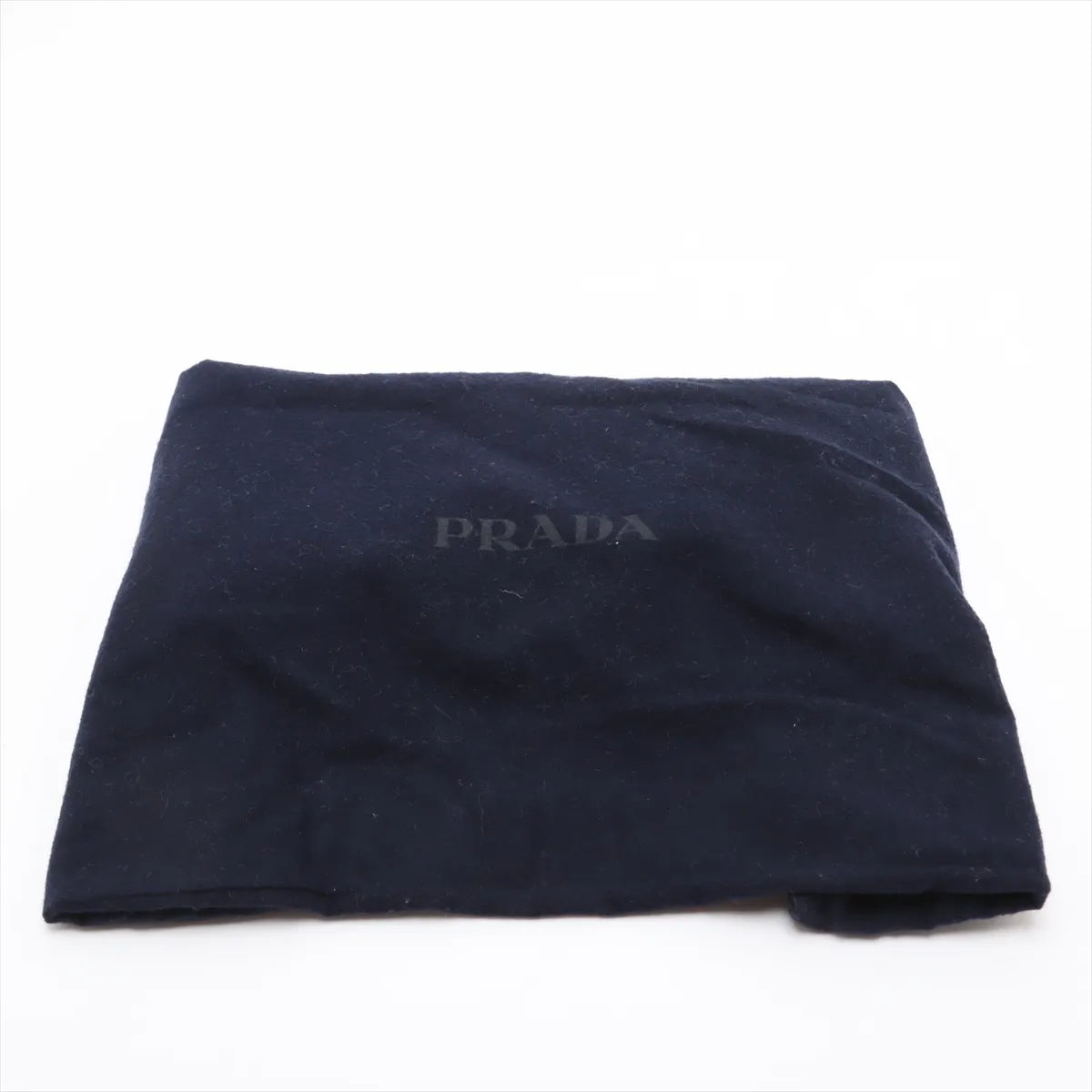 Prada Tessuto Nylon Leather Shoulder Bag Black