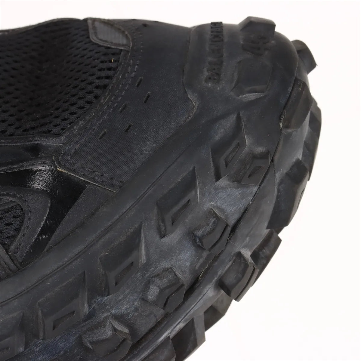 Balenciaga Bouncer Leather Men's Sneakers Black