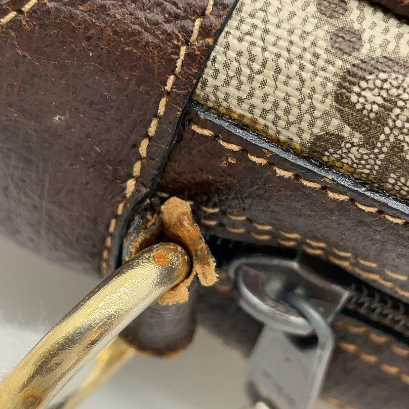 Gucci GG Supreme Leather Brown Two-Way Bag