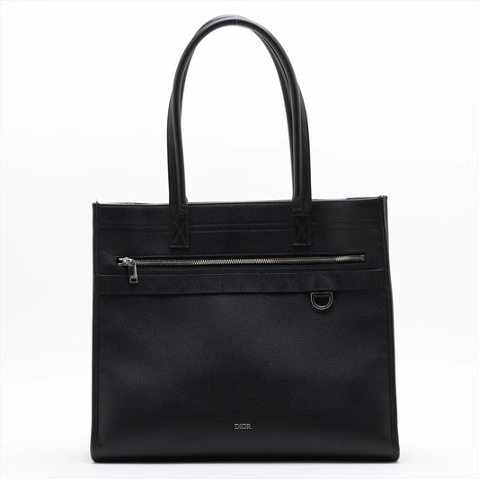 Dior Safari Leather Tote Bag Black — product photo 1