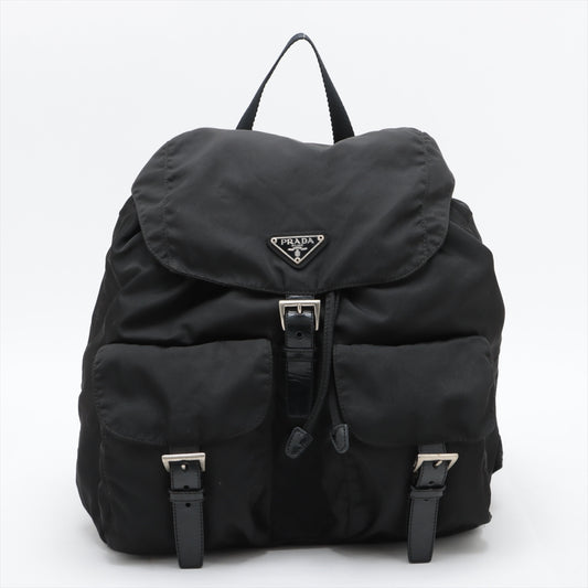 Best Prada Tessuto Nylon Backpack Black