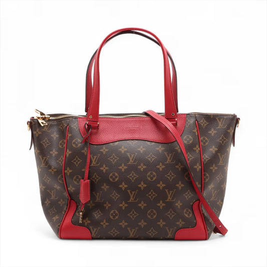 Louis Vuitton Monogram Estrela Brown x Red