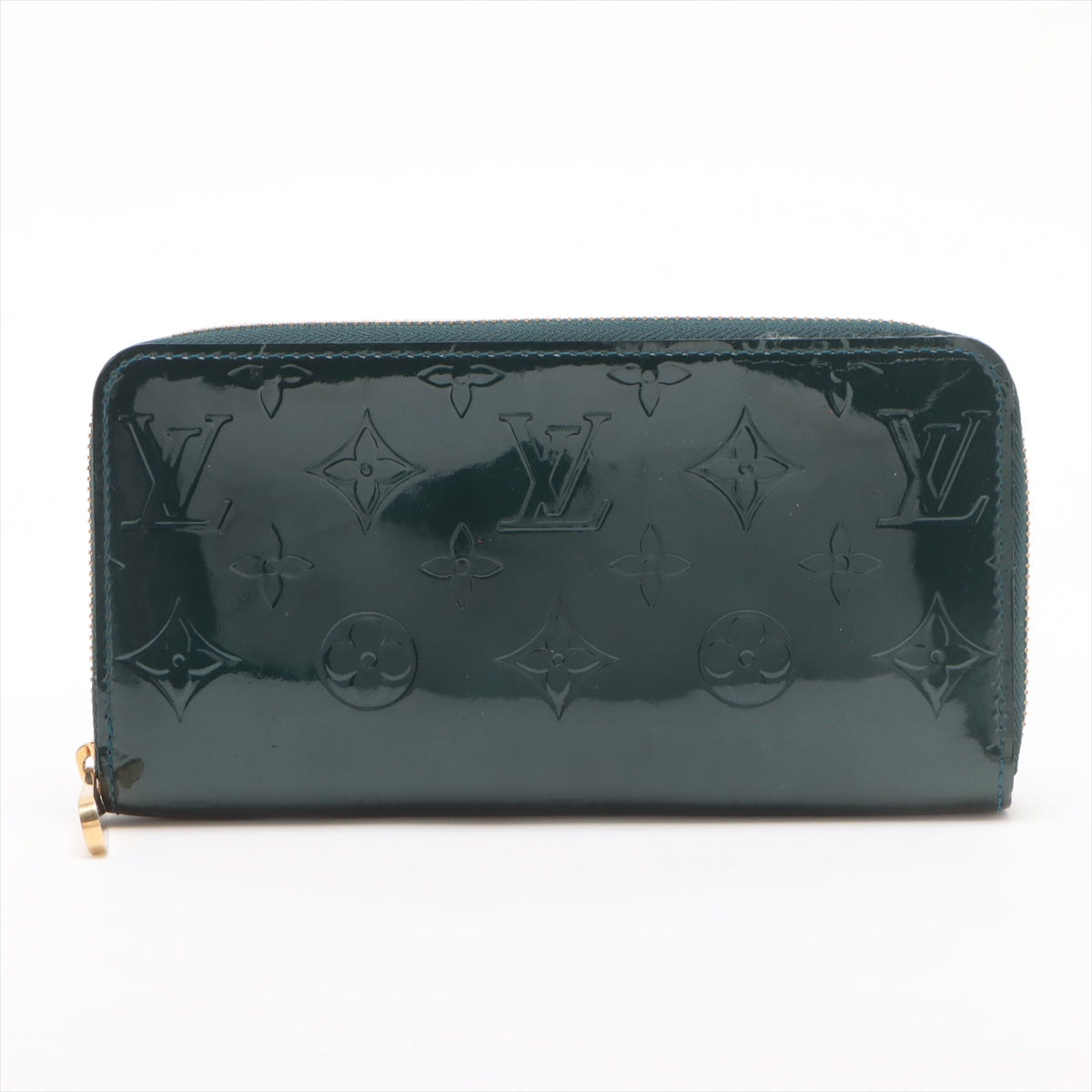 Best Louis Vuitton Monogram Vernis Zippy Wallet Bleu Nuit