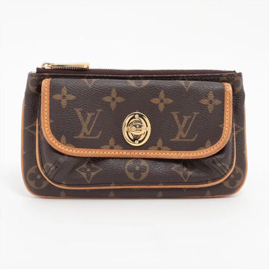 Louis Vuitton Monogram Tikal Pochette Brown