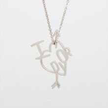 Load image into Gallery viewer, Dior I Love Dior Cupid Heart Necklace