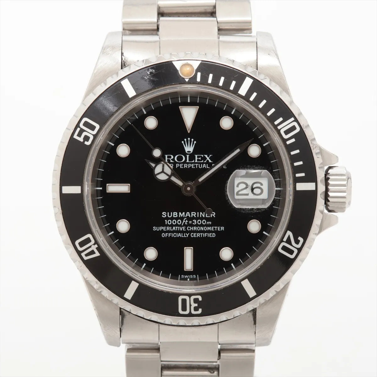 Rolex Oyster Perpetual Datejust Submariner Black 16610