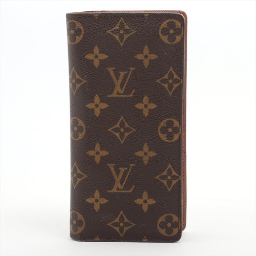 #1 Louis Vuitton Monogram Brazza Long Wallet