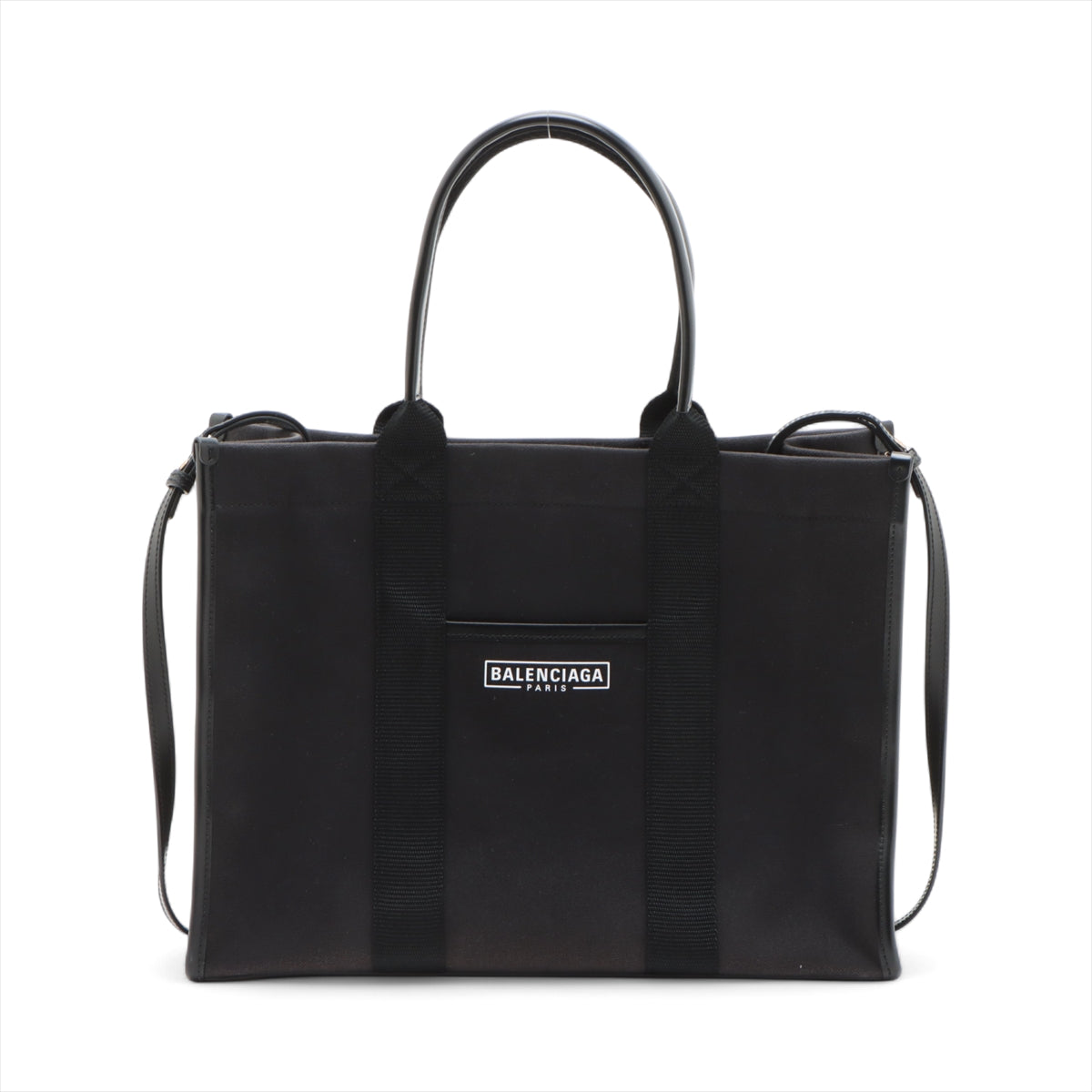 Balenciaga Canvas Leather Two-Way Tote Bag Black * PREORDER *