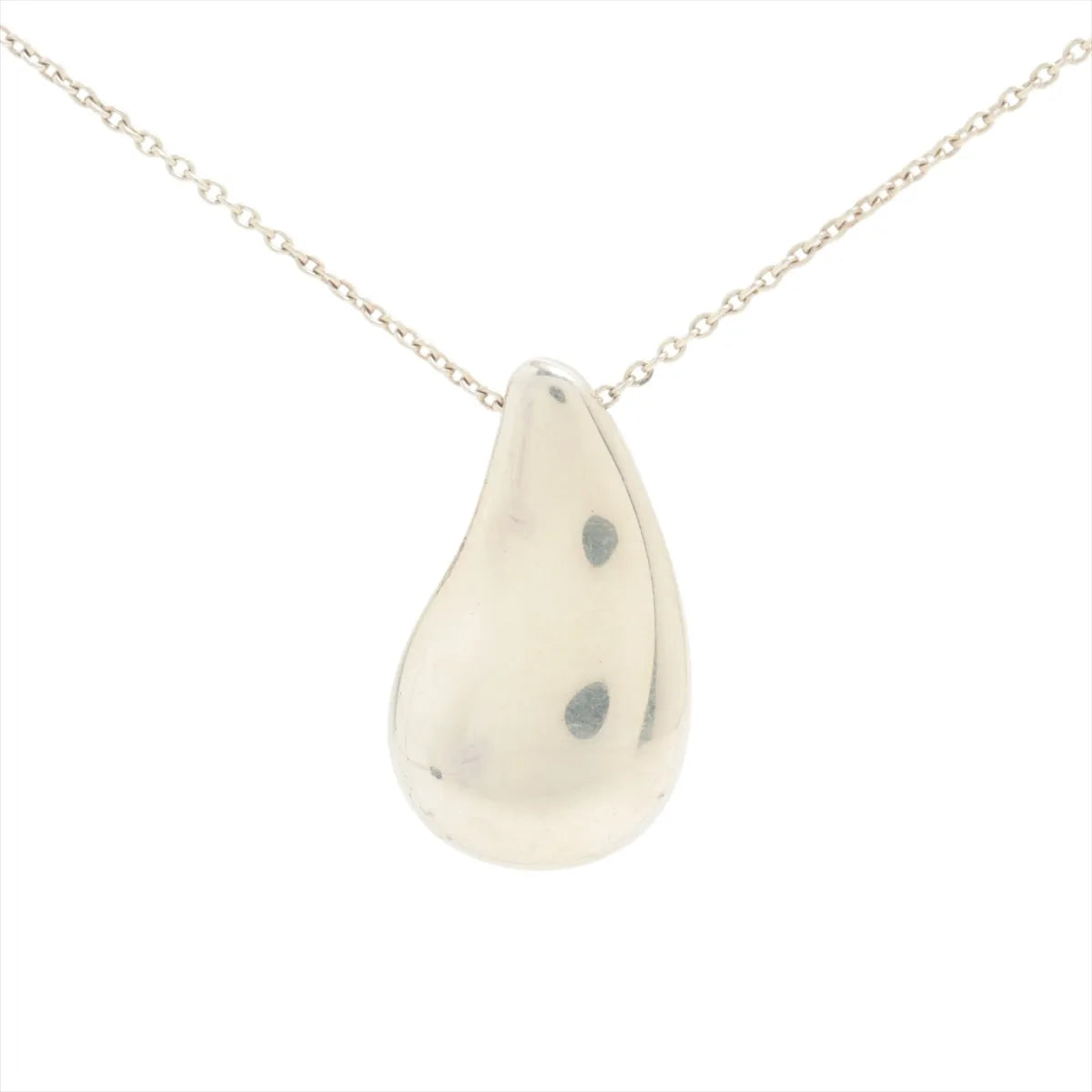 Tiffany & Co. Teardrop Pendant Necklace Silver
