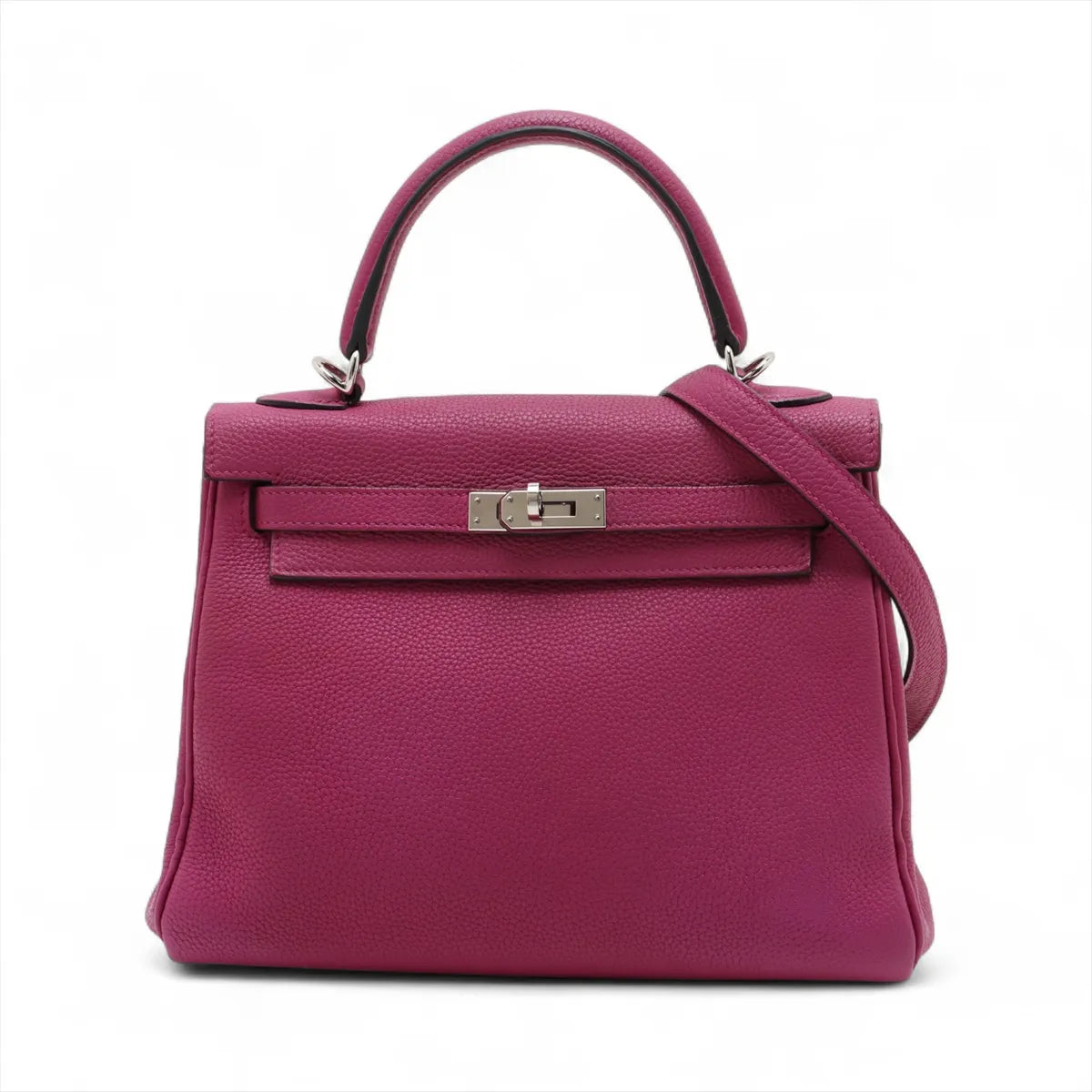Hermes Kelly 25 Le Tournay Togo Rose Purple