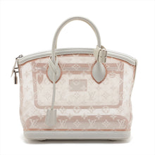 Load image into Gallery viewer, Louis Vuitton Monogram Transparent Mesh  Lockit White