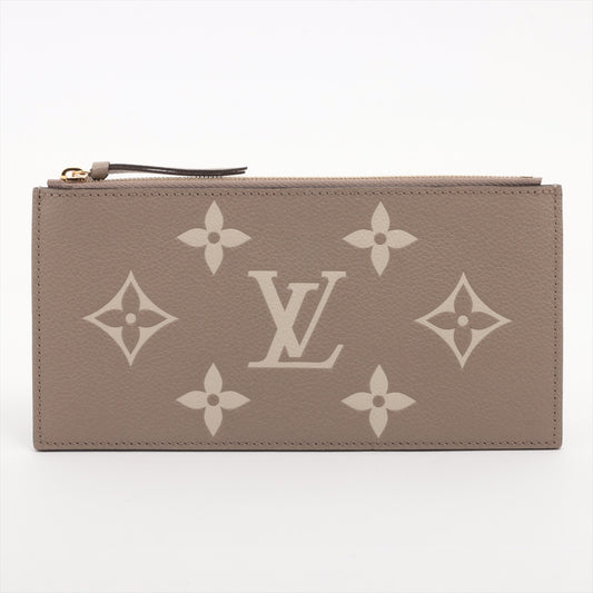 Louis Vuitton Bicolor Empreinte Pochette Félicie Tourterelle x Creme