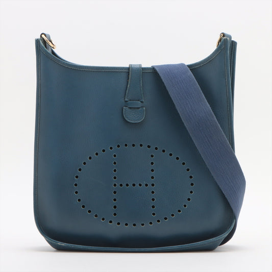 Hermès Evelyne I 33 GM Ardennes Blue