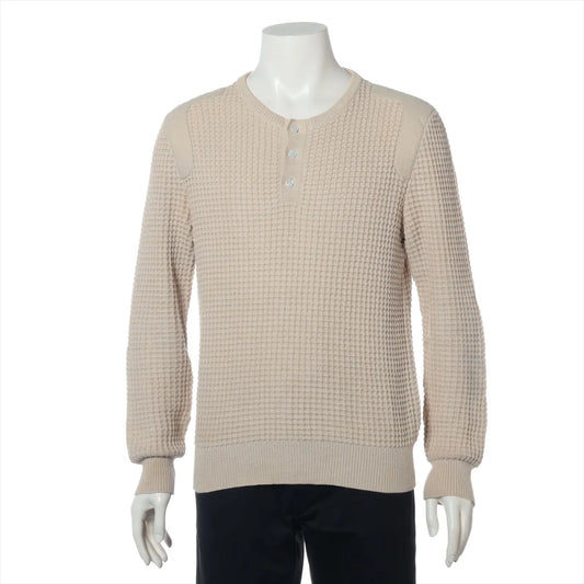 Louis Vuitton Cotton Knit Sweater Beige
