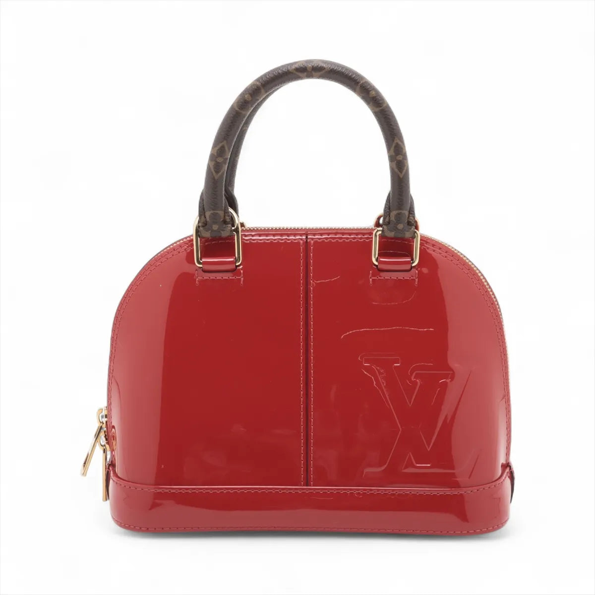 Louis Vuitton Monogram Limited Edition Vernis Miroir Alma BB Red *PREORDER*