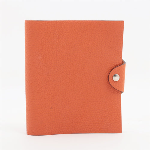 Hermès Ulysse PM Togo Notebook Cover Orange