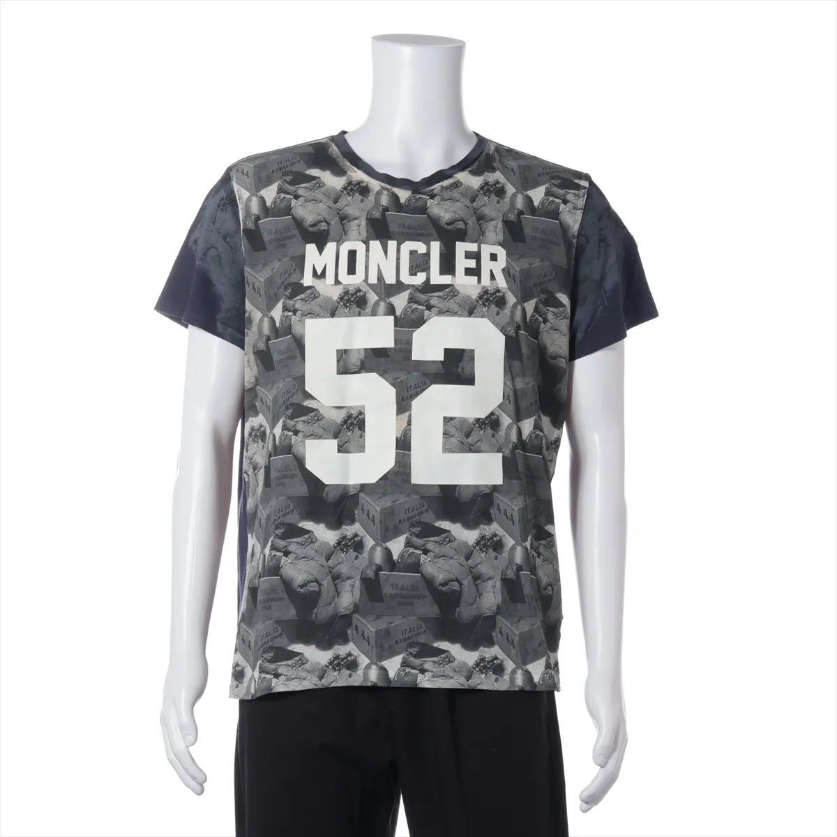 Moncler "Moncler 52" Cotton T-shirt Purple