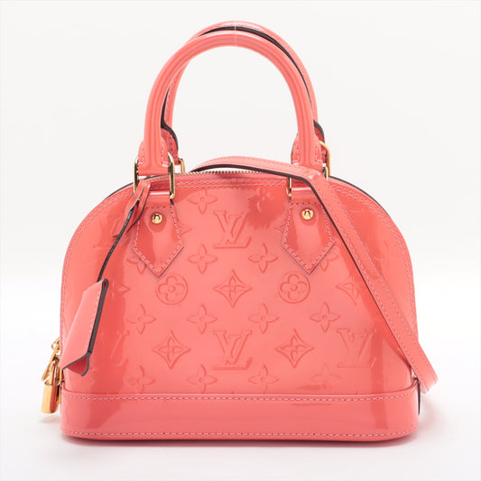 Louis Vuitton Vernis Alma BB Pink Peach