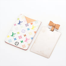 Load image into Gallery viewer, Louis Vuitton Multicolor Etui Mirror Card Case White