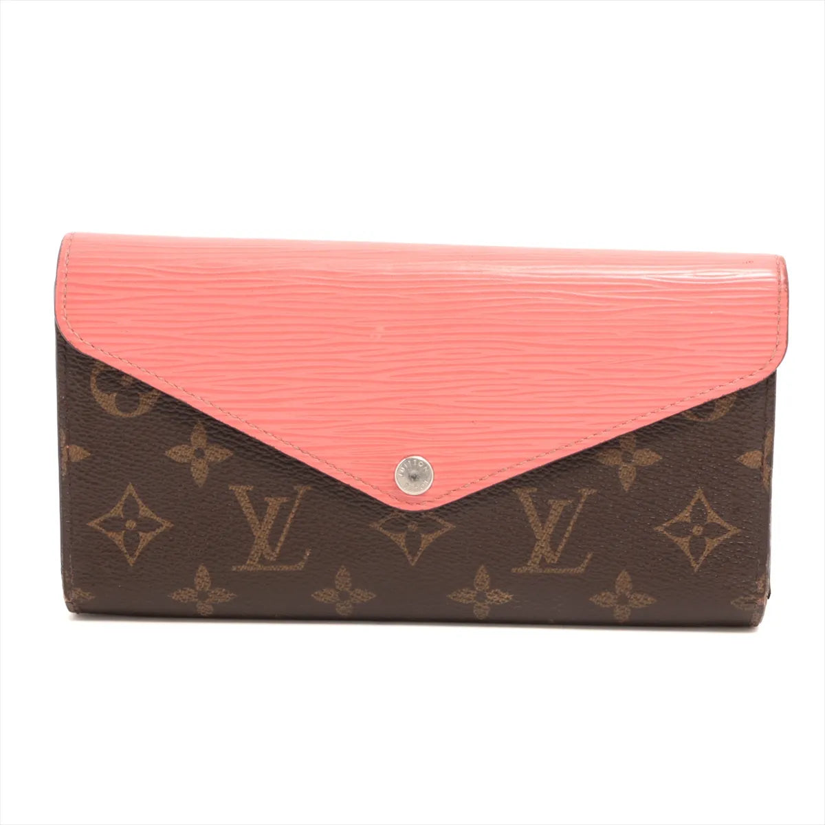 Louis Vuitton Monogram × Epi Marie-Lou Long Wallet Brown x Pink