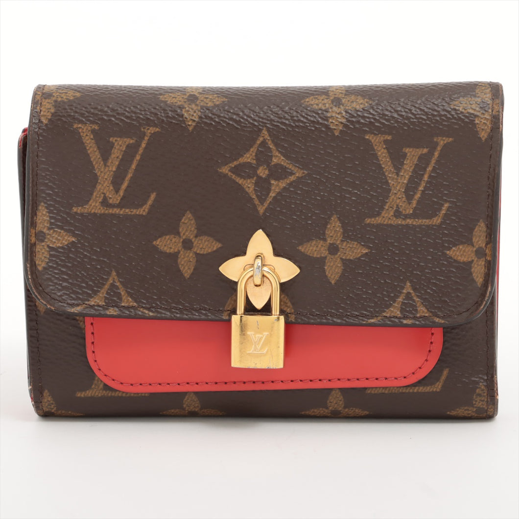 Louis Vuitton Monogram Flower Tote Coquelicot