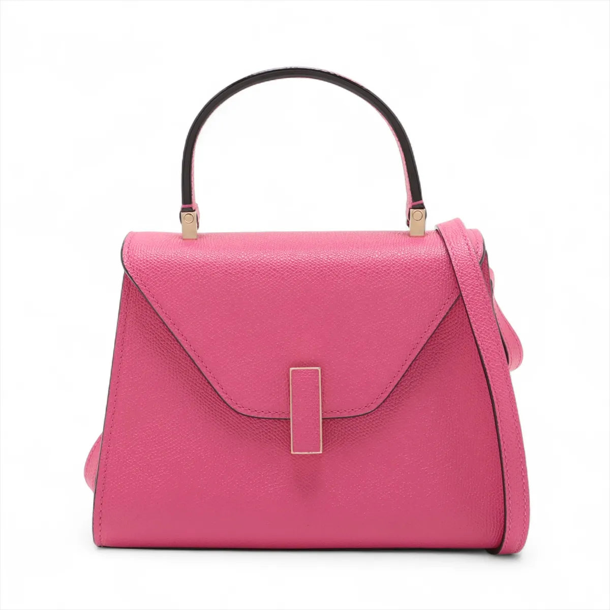 Valextra Iside Top Handle Mini Bag Pink