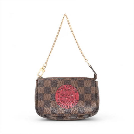 Louis Vuitton Damier Ebene T & B Mini Pochette Accessoires