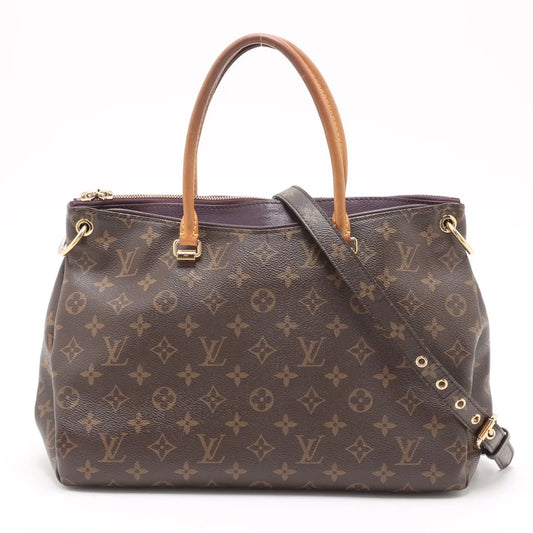 Louis Vuitton Monogram Pallas Brown x Purple