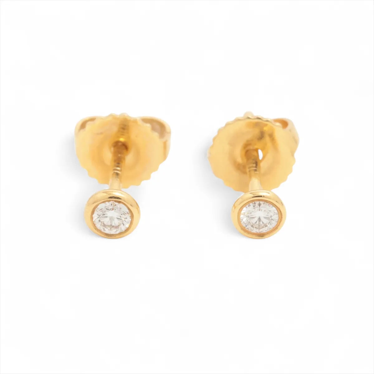 Tiffany & Co By the Yard Diamond Earring Yellow Gold