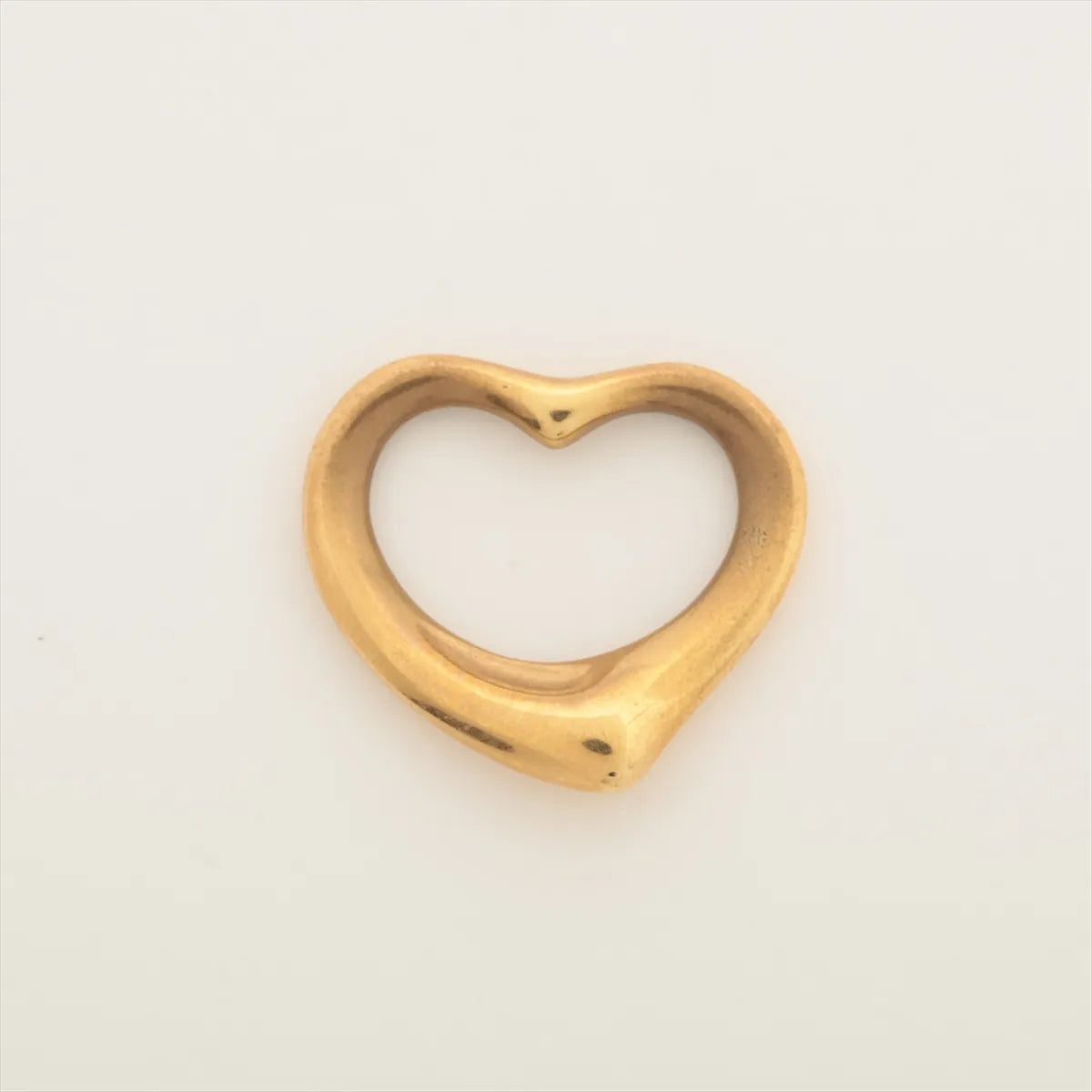 Tiffany & Co. Open Heart Pendant Yellow Gold