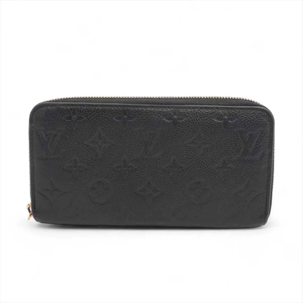 Louis Vuitton Monogram Empreinte Zippy Wallet Black