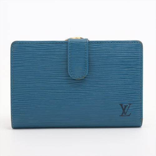 Louis Vuitton Epi Viennois Wallet Toledo Blue