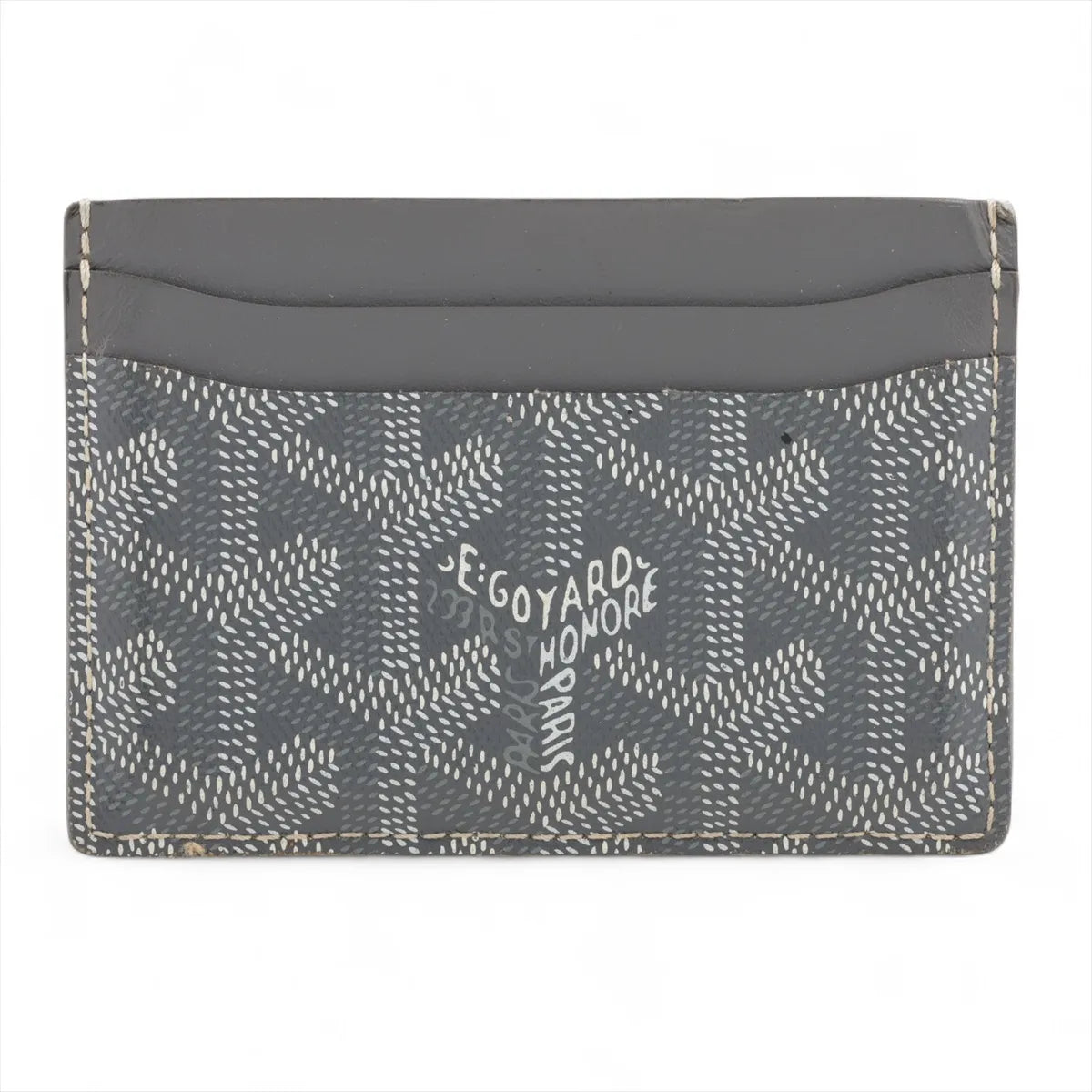 Goyard Saint-Sulpice Card Case Gray
