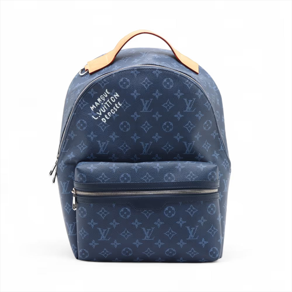 Louis Vuitton Monogram Heritage Discovery Backpack PM Blue